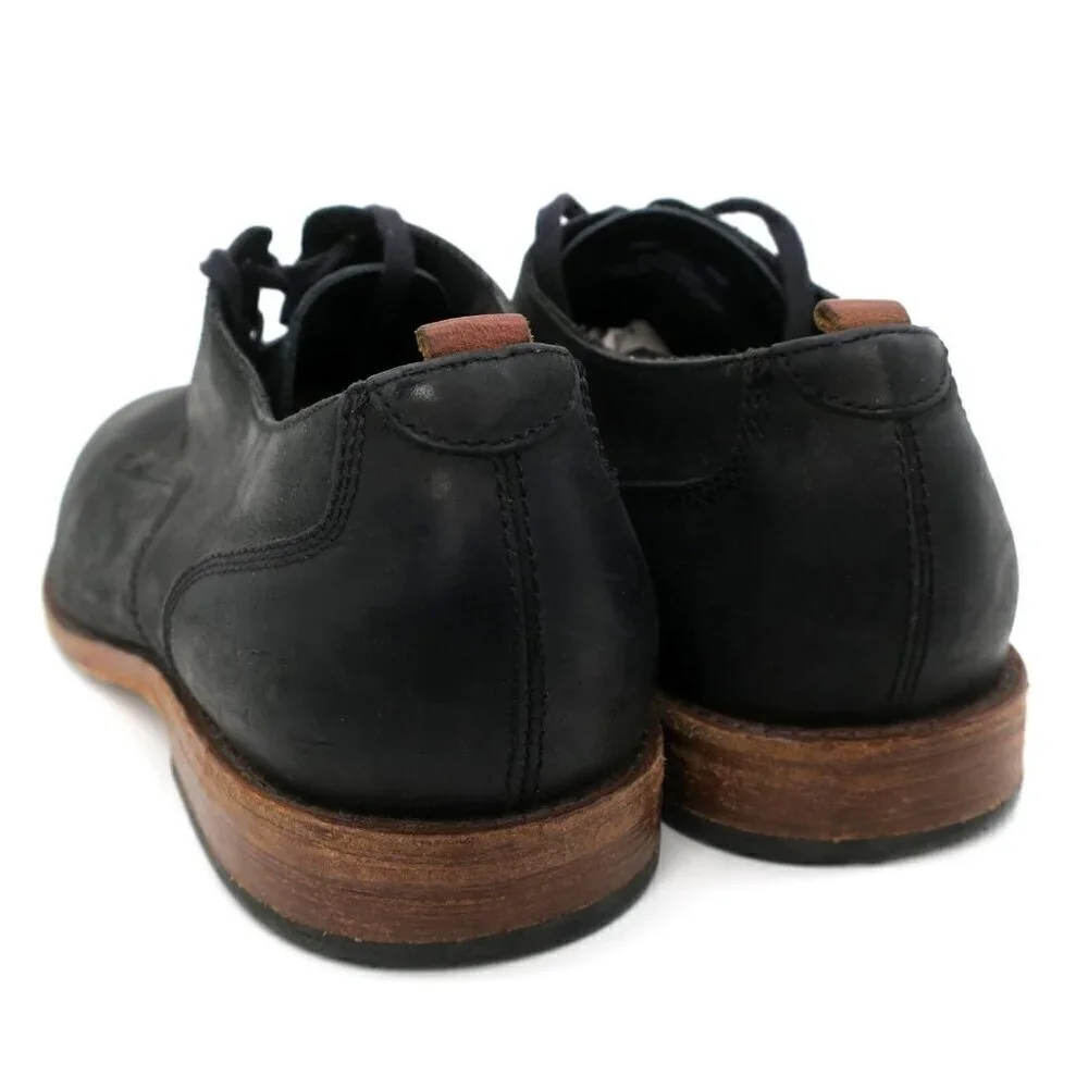 Cole Haan Feathercraft Grand 360 Blucher Oxford C29702 Black Leather Mens 11.5M